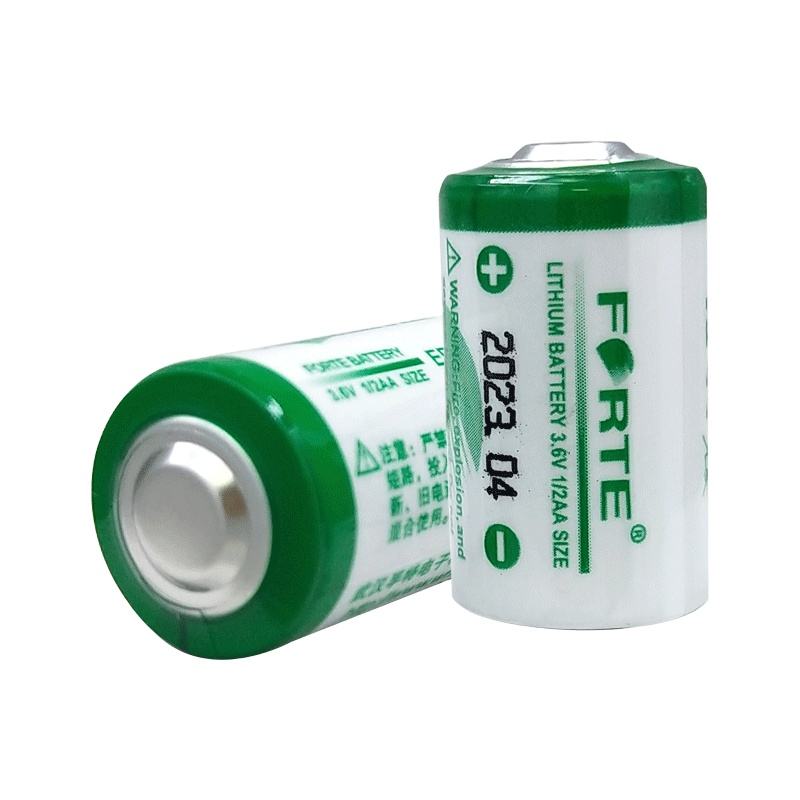 Forte 14250 3.6V 1/2Aa Industrial Primary Lithium Battery - Battery Capacity: 0 Milliampere-Hour (Mah)