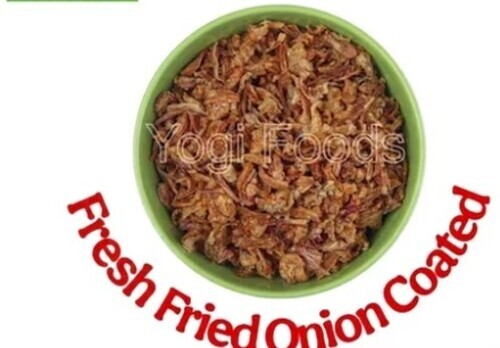 Fresh Pink Coated Fried Onion