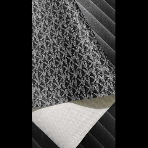 1mm Black Printed Rexine Cloth
