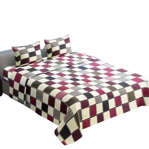 210 Tc Designer Double Bedsheets