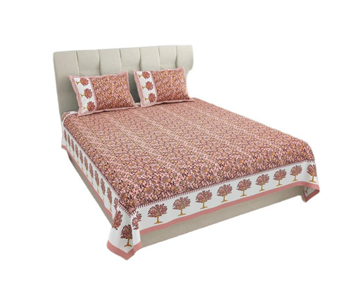 Cotton Double Bedsheet By Nakshatra Creation