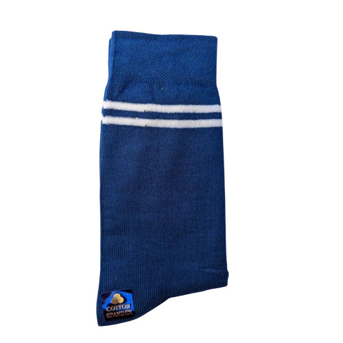 Customized Blue School Uniform Socks
