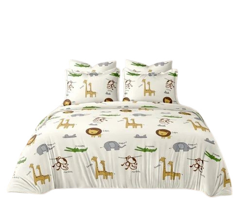 Digital Printed Polycotton Double Bed Sheets