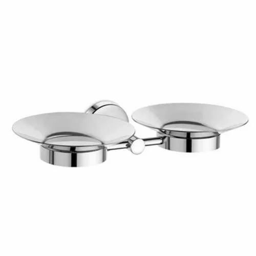 Durable Round Double Soap Dish