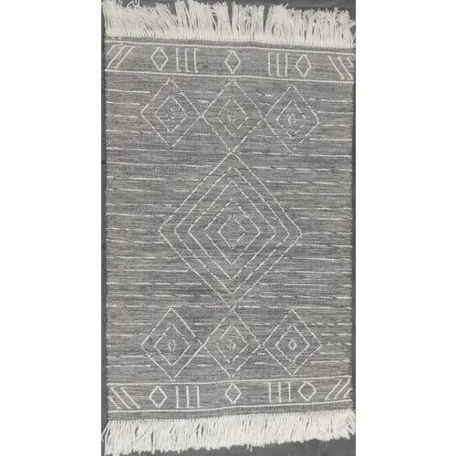 Grey Woolen Durries
