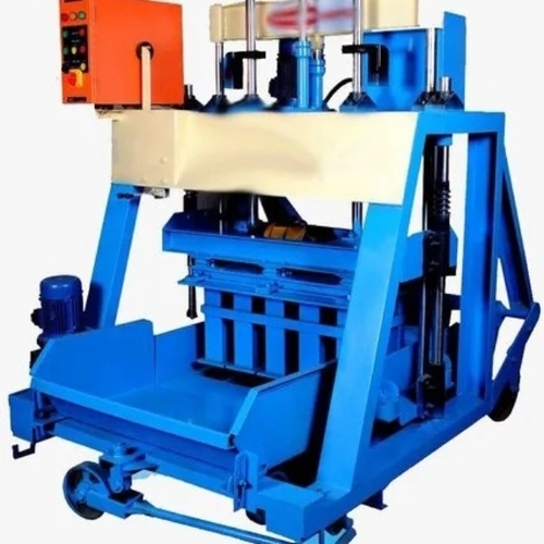 Hydraulic paver block making machine