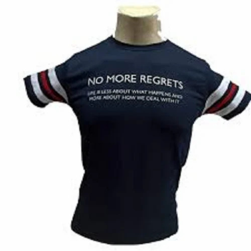 Men Round Neck T Shirt