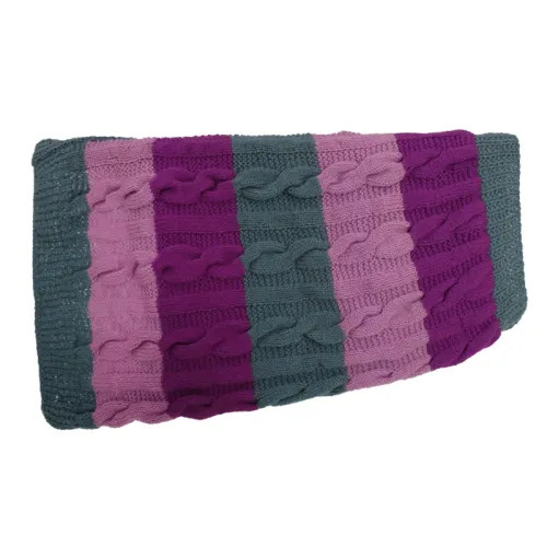 Multicolor Wool Plain Dog Sweater