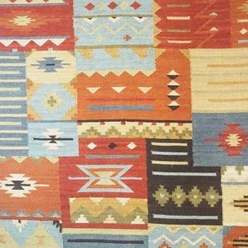Multicolor Wool Rug