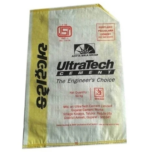 Open Mouth Polypropylene Cement Packaging Bag