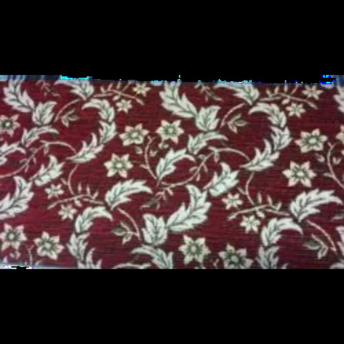 Red Chennile Printed Fabrics