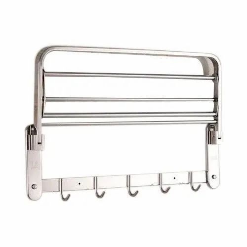 Wall Mounted Double Dacker Towel Rack
