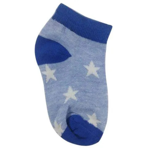 Acr Printed Kids Ankle Socks