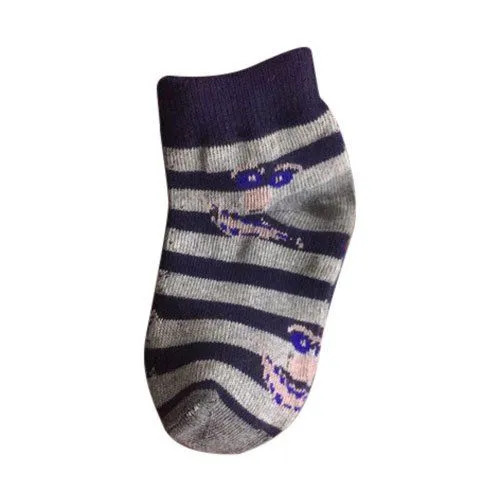 Acr Printed Kids Casual Socks