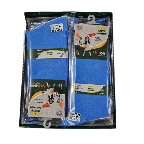 Blue School Uniform Socks