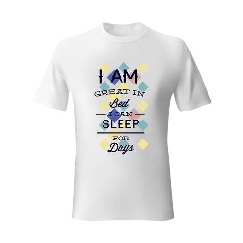 Half Sleeve Sublimation Round Neck T Shirt