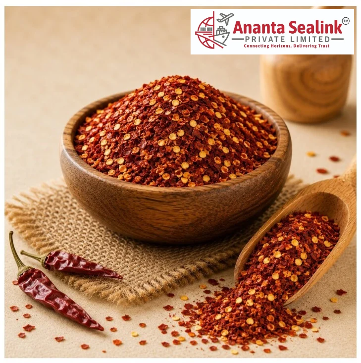 Chilli Flakes - Color: Deep Natural Red
