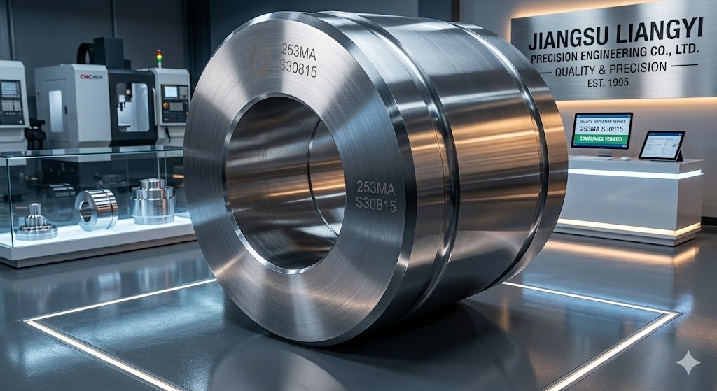 Uns S30815 253Ma Heat Resistant Austenitic Stainless Forgings For Furnace And Combustion Parts Rings, Discs And Bars Jiangsu Liangyi - Color: Silver