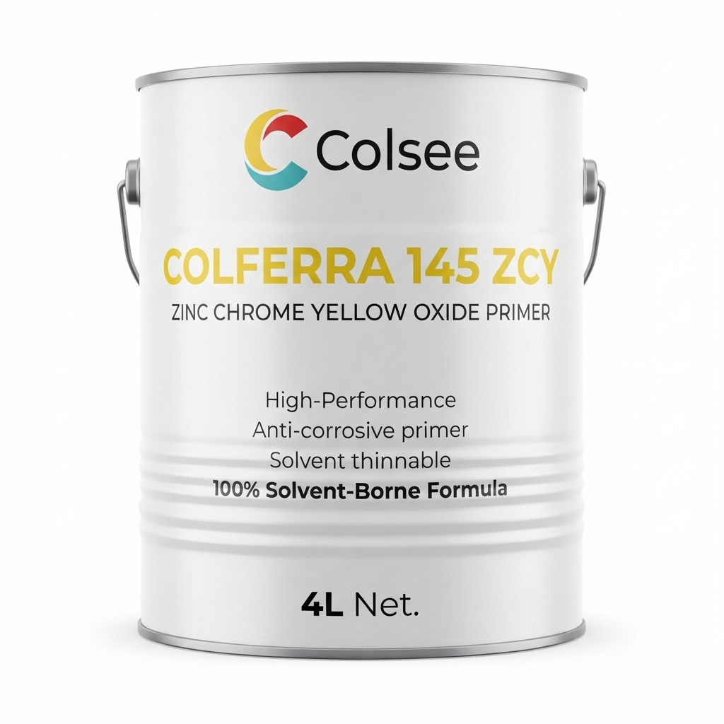 Colferra 145 Zcy - Zinc Chrome Yellow Oxide Primer - Application: Steel And Metal Related Products