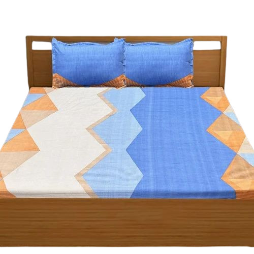 Designer Fitted Double Bedsheet
