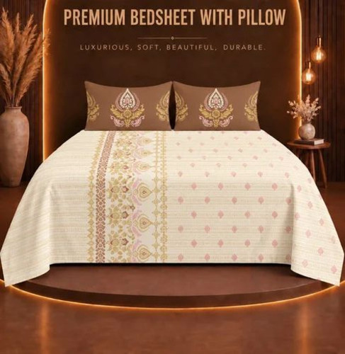 polycotton bed sheet