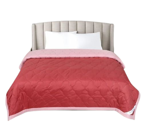 Glace Cotton Red Bed Sheet