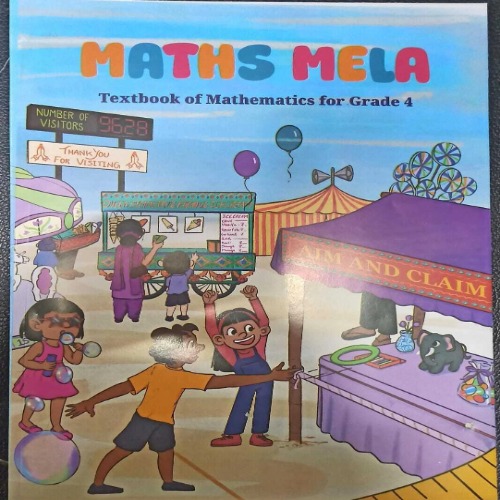 Maths Mela Textbook Of Mathematics For Grade 4 Ncert Book - Weight: 700 Grams (G)