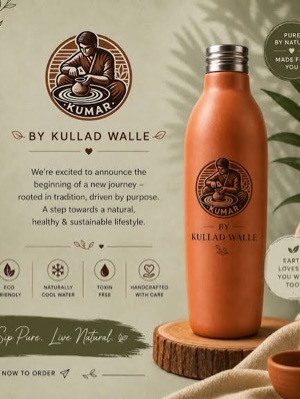 Mineral Water Bottle - Diameter: 2Cm