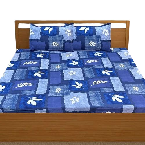 Polycotton Fitted Double Bedsheet