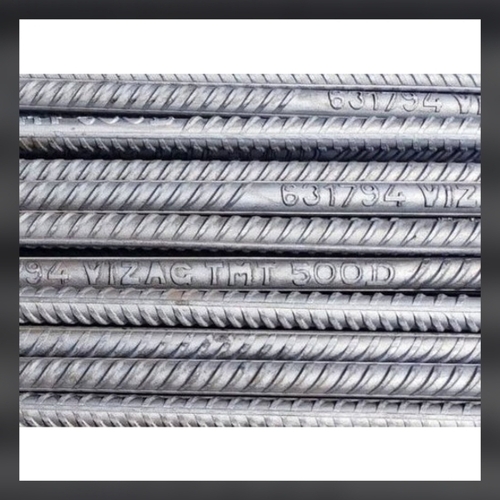 TMT steel rebars