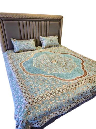 210 Tc Cotton Queen Size Bed Sheet
