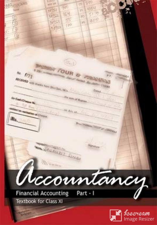 Accountancy Part 1 Class 11 NCERT Book