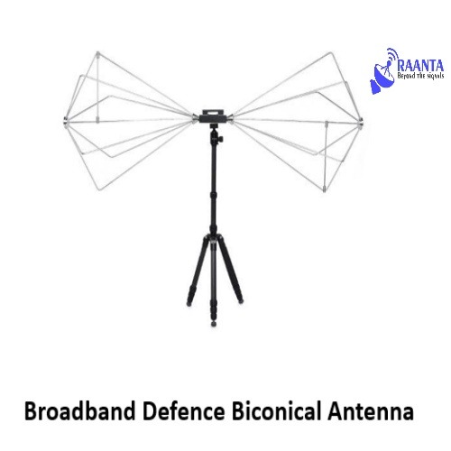 Broadband Defence Biconical Antenna