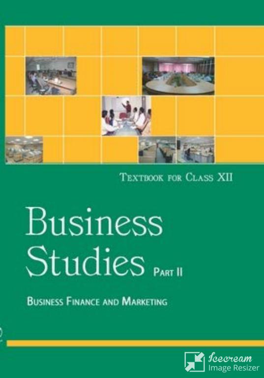 Business Studies Part 2 Class 12 NCERT Book
