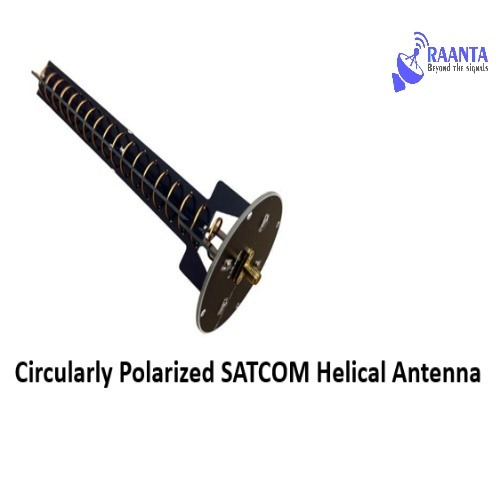 Circularly Polarized Satcom Helical Antenna