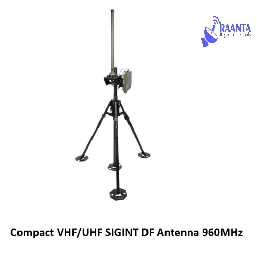 Compact VHF/UHF SIGINT DF Antenna 960MHz