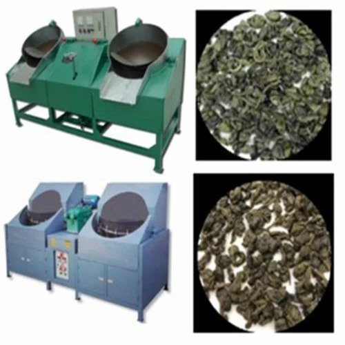 Double Pot Tea Roasting Machine
