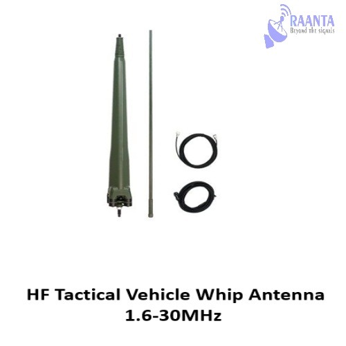 HF Tactical Vehicle Whip Antenna 1.6-30MHz