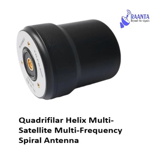 Quadrifilar Helix Multi Satellite Multi Frequency Spiral Antenna