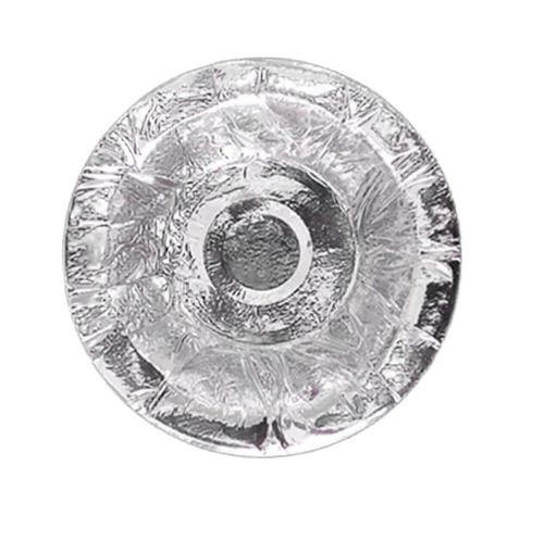 Silver Foil Paper Plate