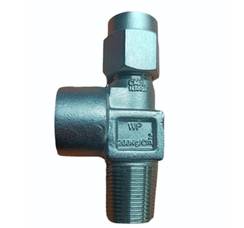 Silver Oxygen Cylinders Valve