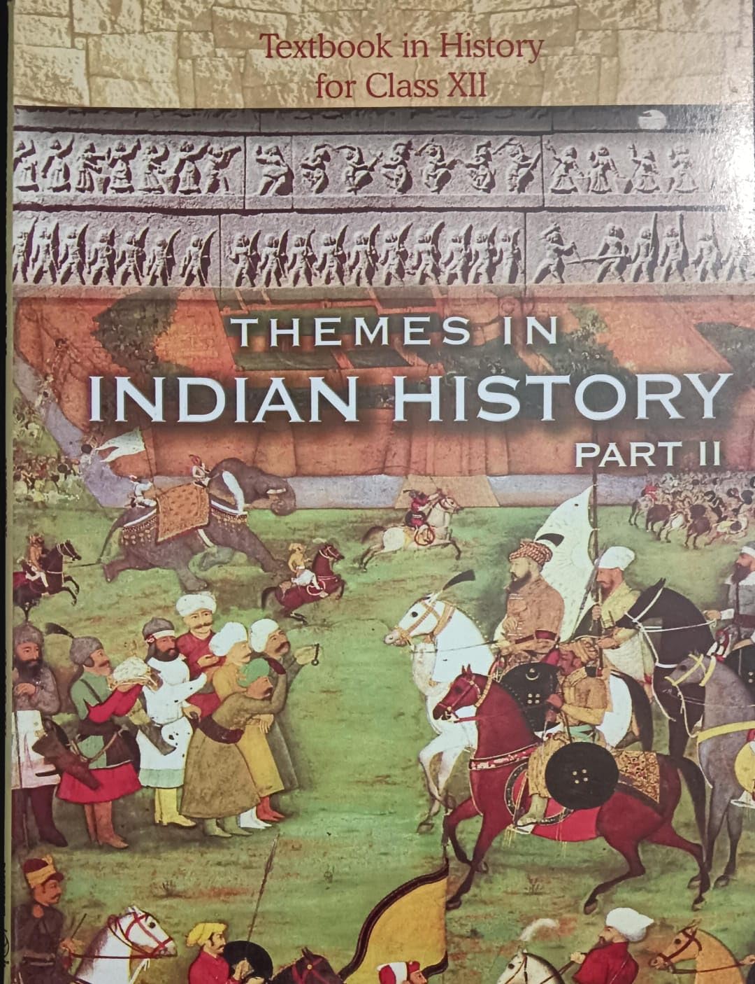 Themes In Indian History Part 2 History Class 12 Ncert Book - Cardboard Board, A4 Offset Paper | Comprehensive Medieval Era, Source Analysis, Exam Aligned Content