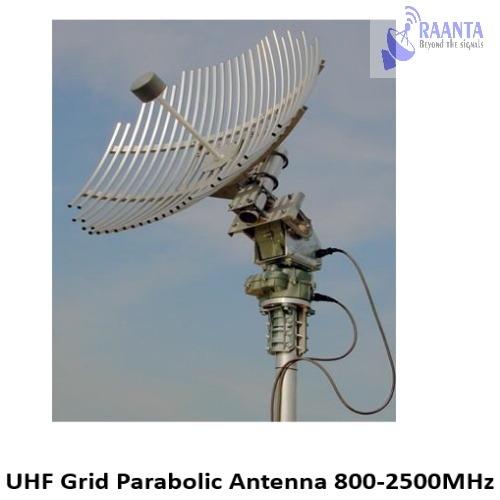 UHF Grid Parabolic Antenna 800-2500MHz