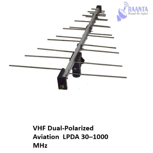 Vhf Dual Polarized Aviation Lpda Antenna