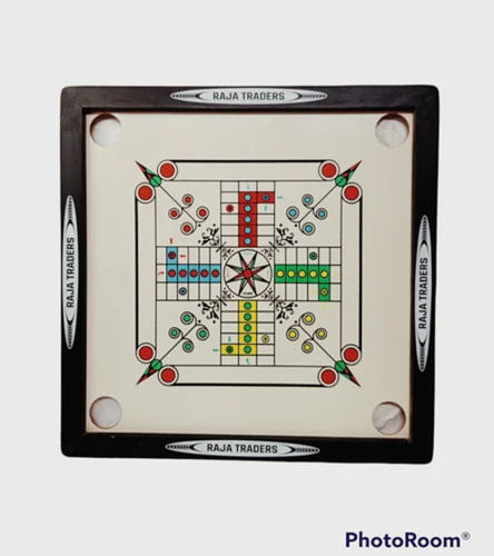 1.5 Inch Carrom Board Medium Size Ludo