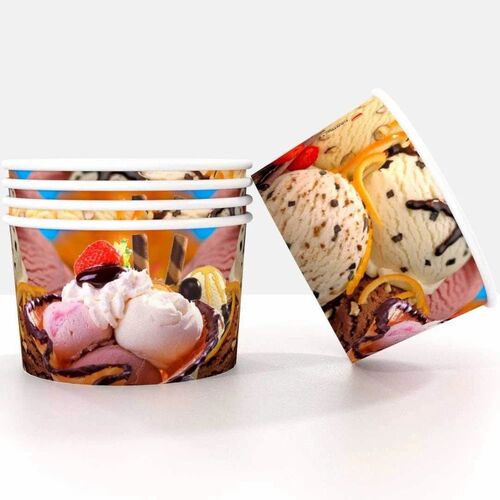 100ml Disposable Ice Cream Cup