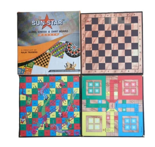 2 In 1 Chess/Snakes&Ladders And Ludo