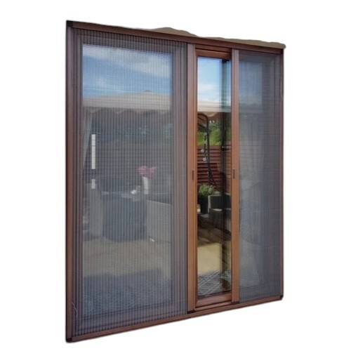 Aluminium Stainless Steel Mesh Door