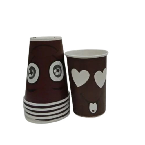 Black Disposable Round Paper Cup