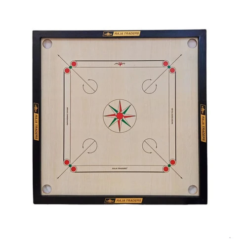 Carrom Board Full Size Silver